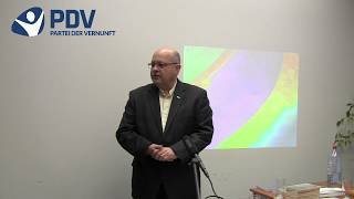 Dirk Hesse Vorstellung der Partei der Vernunft PDV [upl. by Jon]