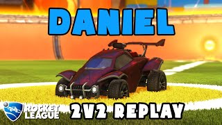 Daniel Ranked 2v2 POV 501  Daniel amp Flitz VS aZapatos amp Fast  Rocket League Replays [upl. by Casi]