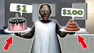 Granny vs poop vs Cake  funny horror animation 30 minutes with Granny [upl. by Aslehc186]