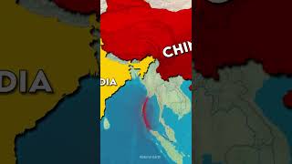 Why Nicobar Islands are too important for China history maps maps news facts youtubeshorts [upl. by Nirhtak]