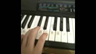 Fur Elise for beginners pt2 left hand [upl. by Nide]