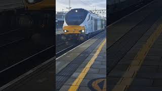 DRS 68014 Passing Stafford 22nd November 2024 [upl. by Samoht]