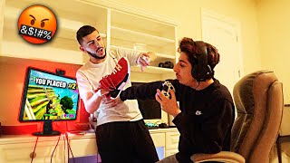 DISTRACTING FaZe Rug DURING FORTNITE Crazy Reaction [upl. by Jorgenson]