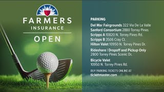 Farmers Insurance Open tees off in Torrey Pines on Wednesday [upl. by Orihakat893]