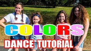 Haschak Sisters  Colors Dance Tutorial [upl. by Cyn]