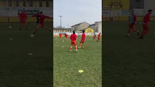 Fc Lodigiana  Riscaldamento pre sfida contro Asd Frassati calciodilettanti [upl. by Eenwahs]