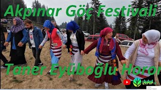 Taner Eyüboğlu  Akpınar Göç Festivali  Horon 2024 trabzon [upl. by Yrebmik]