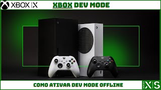 COMO ATIVAR O DEV MODE NO XBOX SERIES E ONE OFFLINE [upl. by Caitlin121]