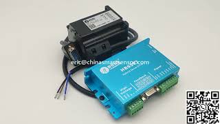 Leadshine Easy Servo Set include 573HBM10 573S09 servo motor and HBS507 HBS57 [upl. by Anura633]