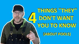 4 Secrets They Dont Want You To Know About Pools [upl. by Shel]