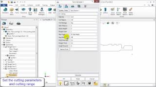 2 Axis Turning  4 Turning Groove Operation [upl. by Tedric]