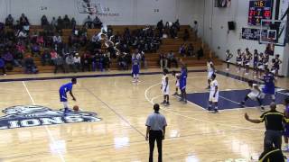 PG County Boys Middle School Basketball Championship 201415 Tasker vs Madison 11015 [upl. by Enyawed]