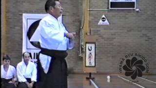 Saito Sensei Explains Iwama Ryu Aikido 1986 amp 1995 [upl. by Jacquetta717]