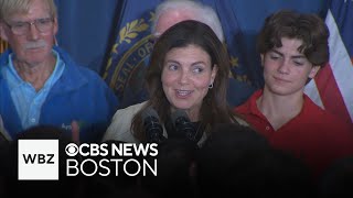 Kelly Ayotte speaks to supporters after Joyce Craig concedes in NH governors race [upl. by Nolahs]