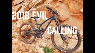 2018 Evil Calling Test Ride amp Review  Outerbike Moab Utah [upl. by Hearn]