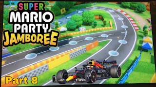 Super Mario Party Jamboree Part 8 das Rennen der Meisterwürfler Motordrom [upl. by Nasar745]