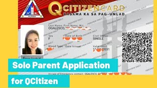 QCITIZEN Solo Parent Application  LipsDotCom [upl. by Jeanine262]