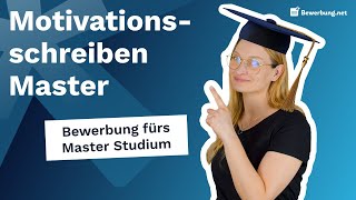 Motivationsschreiben Master  Formulierungsbeispiele [upl. by Luisa]