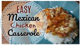 COOK WITH ME  Easy Mexican Chicken Casserole  CookCleanAndRepeat [upl. by Aniretak]