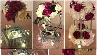 DIY  easy shadow box centerpiece Diy dollar tree centerpiece [upl. by Helmut]