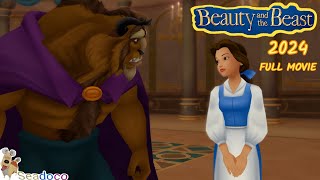 BEAUTY AND THE BEAST Full Movie 2024  Kingdom Hearts  Game Movies [upl. by Naliorf365]