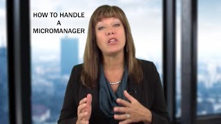 How To Handle A Micromanager  Real Women Real Success [upl. by Naras]