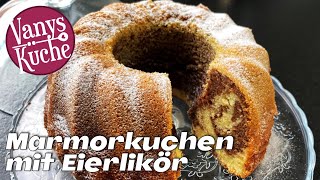 Marmorkuchen mit Eierlikör  Gugelhupf Kuchen Thermomix® Rezept TM6 TM5 TM31 [upl. by Icul]