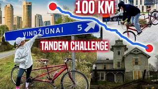 100 KM Tandem Tour Challenge nach Weißrussland [upl. by Anemix]