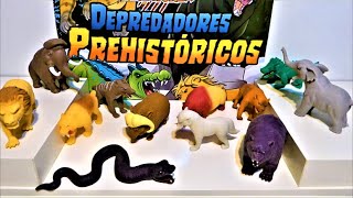 DEPREDADORES PREHISTORICOS Muñecos Blanditos [upl. by Ydnyl]