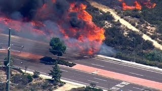 Southern California wildfires prompt mass evacuations [upl. by Oruntha]