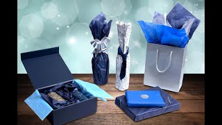 Three Easy Ways to Use Tissue Paper in Your Gift Packaging [upl. by Lossa]