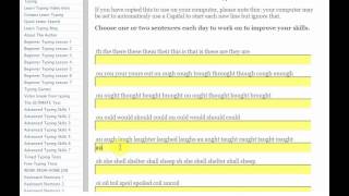 Typing Tutorial  Learn How to Type [upl. by Ingmar]