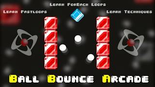 Ball Bounce Arcade Course  Clickteam Fusion 25 [upl. by Hadik]