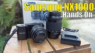 samsung nx1000 hands on [upl. by Drofnil]