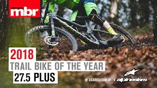 Scott Genius 720  275 Plus Trail Bike of the Year 2018  Mountain Bike Rider [upl. by Ahsinauj762]