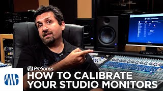 PreSonus—How to calibrate your studio monitors [upl. by Griswold500]