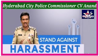 Hyderabad City Police Commissioner CV AnandIpsMEDIA POWER NEWS [upl. by Lahpos471]