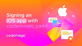 Signing iOS apps with code signing identities and codemagicyaml [upl. by Cletis280]