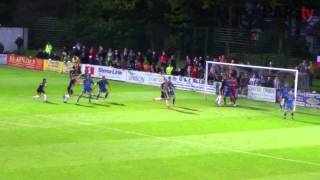 20140507 Stranraer 2 v DAFC 1 SPFL Playoff Semi First Leg [upl. by Ahaelam]