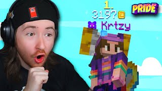 Minecraft Championship Pride 23  Krtzyy POV  Purple Pandas [upl. by Rilda]