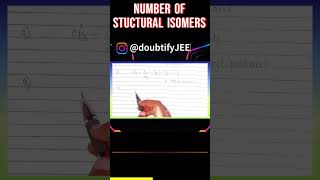 The number of structural isomers for C₆H₁₄ is1 3 2 4 3 5 Doubtify JEE [upl. by Hobbs]