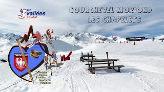 3 Vallées Courchevel Moriond les chapelets [upl. by Kellsie673]