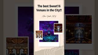 Top 25 NYC Venues for Sweet 16 Parties [upl. by Mendie812]