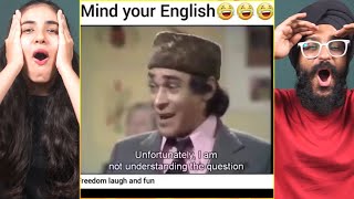 Indians React to Funniest english class ever [upl. by Notsa]