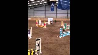 Cullybackey College pupil Keavy Molloy  1st in Ulster Schools Show Jumping [upl. by Itch]