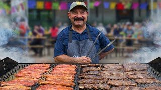 Cooking a Carne Asada for 300 People with Siete Foods [upl. by Locklin637]