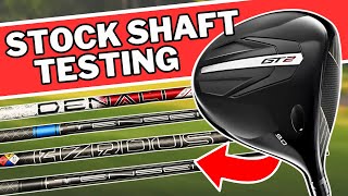 Titleist GT Driver Stock Shaft Test  DETAILED GT2 GT3 GT4 [upl. by Rivera]