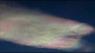 Evolution of colourful nacreous PSC clouds [upl. by Ilram124]