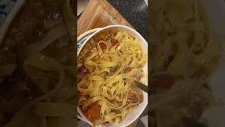 Pasta with tomato and sardines diner gracie [upl. by Philemon]