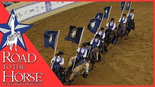 Road to the Horse 2016 Young Guns 4H Drill Team Performance [upl. by Nolla]